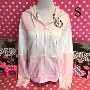 NWT VS PINK perfect full zip hoodie